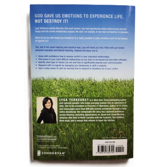 Unglued: Making Wise Choices in the Midst of Raw Emotions by Lysa TerKeurst - Picture 6 of 6